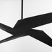 Quorum - 3-126-15 - 60"Ceiling Fan - Method - Black