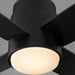 Quorum - 3-128-15 - 44"Ceiling Fan - Oslo - Black