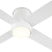 Quorum - 3-128-6 - 44"Ceiling Fan - Oslo - White