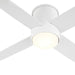 Quorum - 3-128-6 - 44"Ceiling Fan - Oslo - White