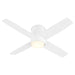 Quorum - 3-128-6 - 44"Ceiling Fan - Oslo - White