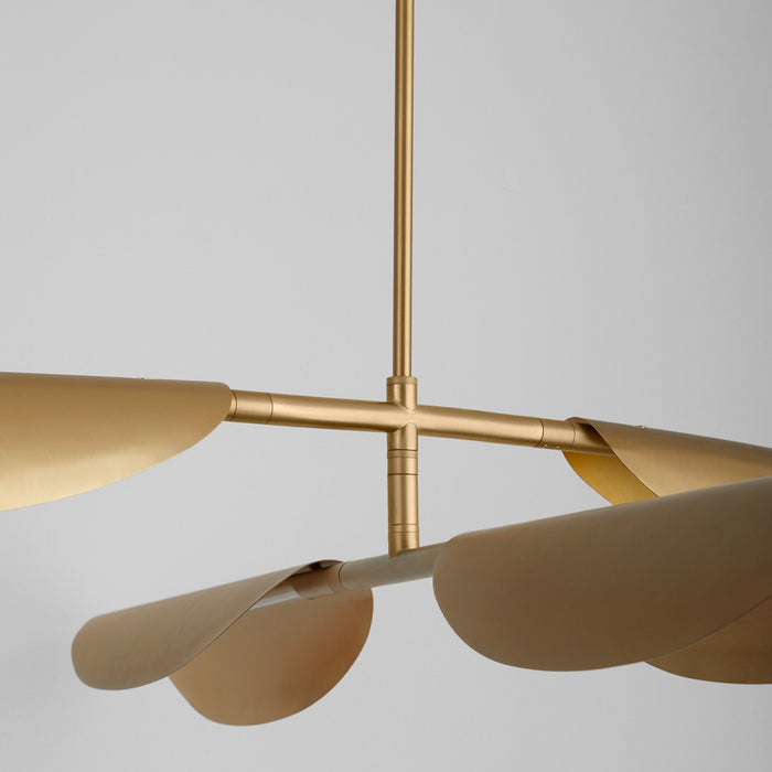 Quorum - 3-407-40 - LED Chandelier - Pivot - Aged Brass