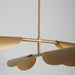 Quorum - 3-407-40 - LED Chandelier - Pivot - Aged Brass