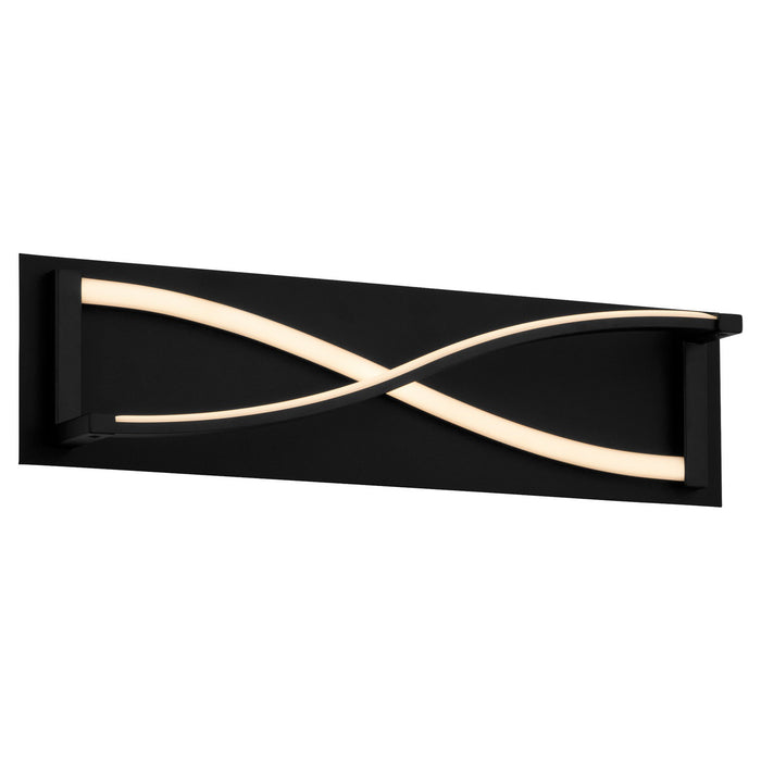 Quorum - 3-5006-15 - LED Vanity - Hyperion - Black