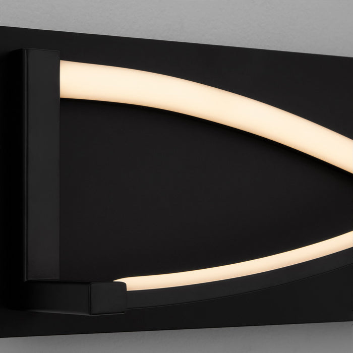 Quorum - 3-5006-15 - LED Vanity - Hyperion - Black