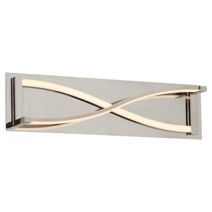 Quorum - 3-5006-20 - LED Vanity - Hyperion - Polished Nickel