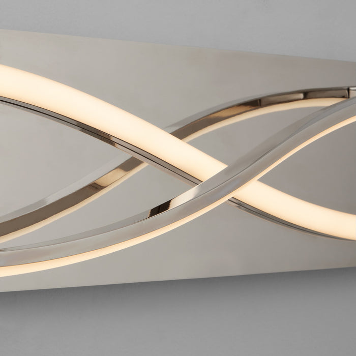 Quorum - 3-5006-20 - LED Vanity - Hyperion - Polished Nickel