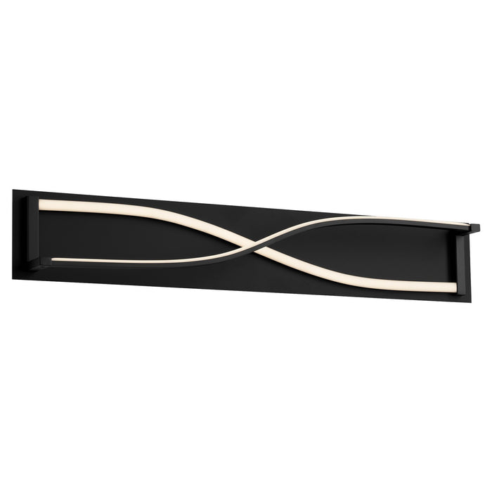 Quorum - 3-5007-15 - LED Vanity - Hyperion - Black
