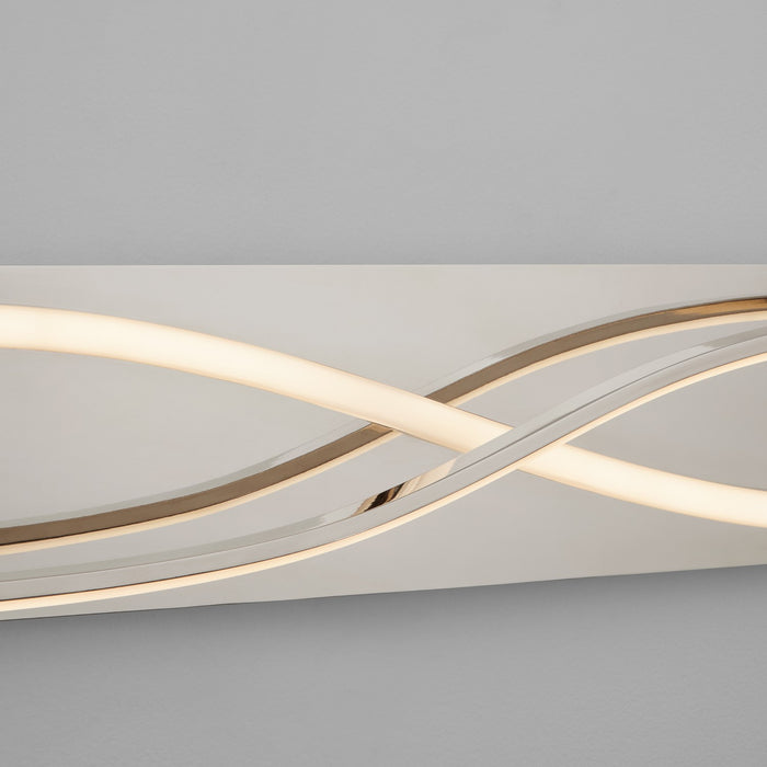 Quorum - 3-5007-20 - LED Vanity - Hyperion - Polished Nickel