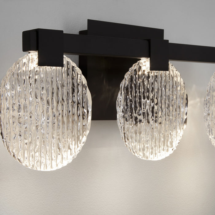 Quorum - 3-5052-15 - LED Vanity - Axiom - Black