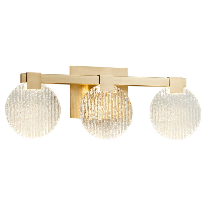 Quorum - 3-5052-40 - LED Vanity - Axiom - Aged Brass