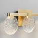 Quorum - 3-5052-40 - LED Vanity - Axiom - Aged Brass