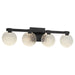 Quorum - 3-5053-15 - LED Vanity - Axiom - Black