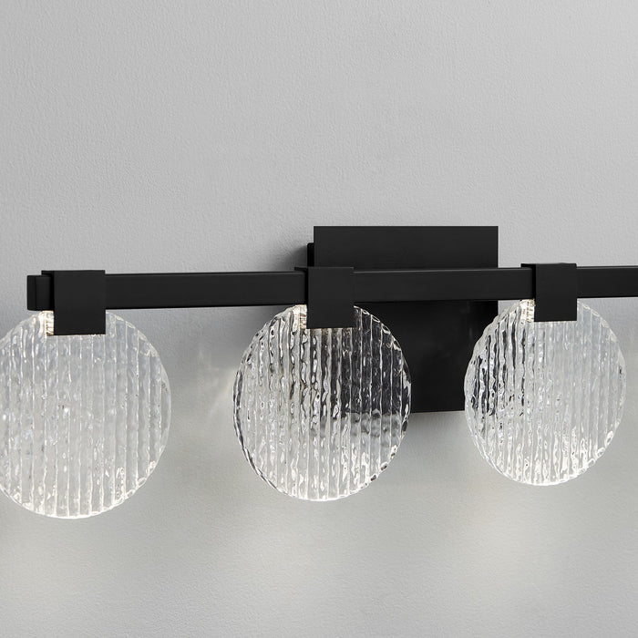 Quorum - 3-5053-15 - LED Vanity - Axiom - Black