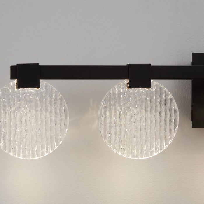 Quorum - 3-5054-15 - LED Vanity - Axiom - Black