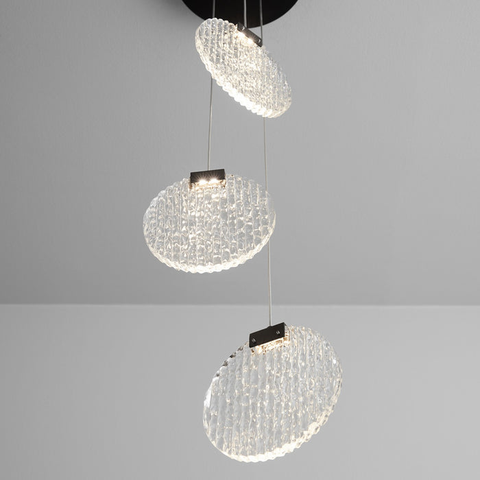 Quorum - 3-6050-15 - LED Pendant - Axiom - Black