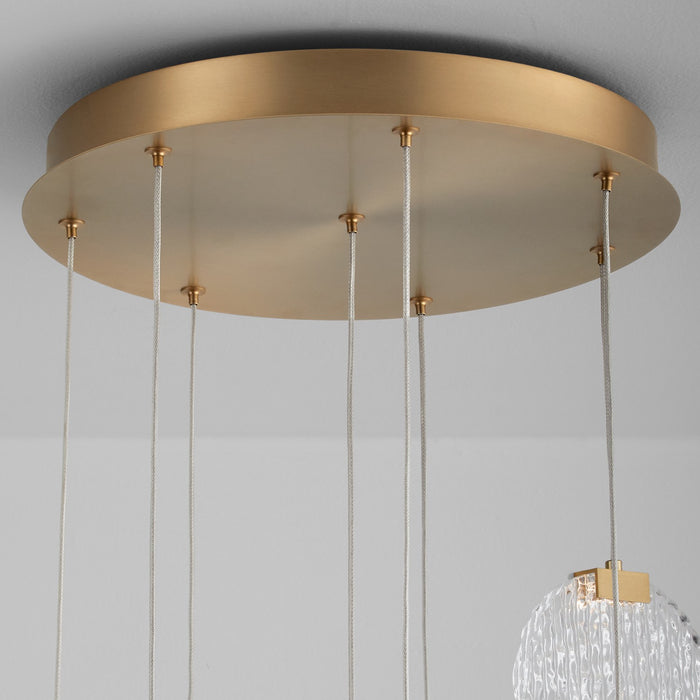 Quorum - 3-6051-40 - LED Pendant - Axiom - Aged Brass