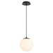 Quorum - 3-672-15 - LED Pendant - Luna - Black