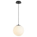 Quorum - 3-673-15 - LED Pendant - Luna - Black