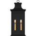 Quoizel - ABY8408MBK - Two Light Outdoor Wall Mount - Abernathy - Matte Black