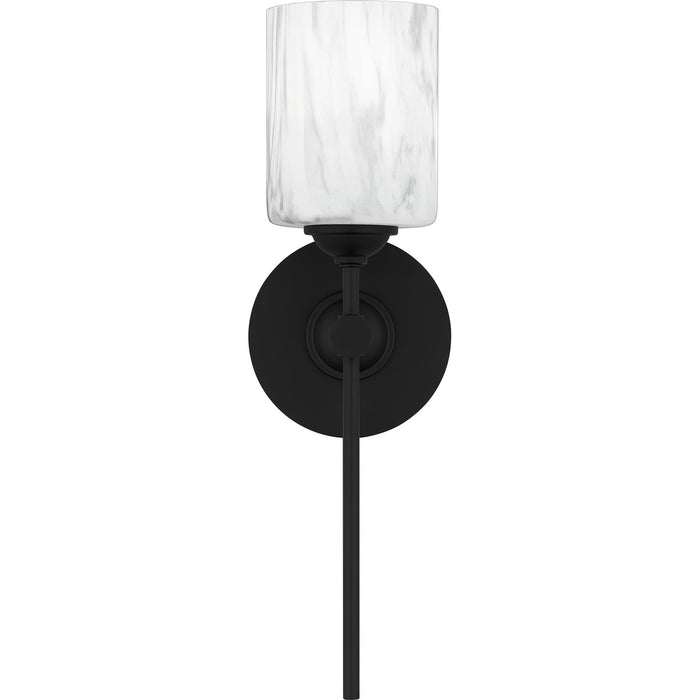 Quoizel - ARI8605MBK - One Light Wall Sconce - Aria - Matte Black