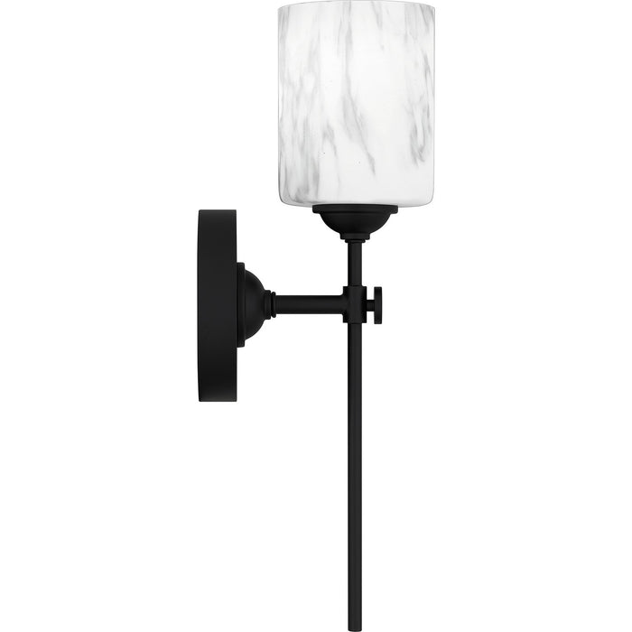 Quoizel - ARI8605MBK - One Light Wall Sconce - Aria - Matte Black