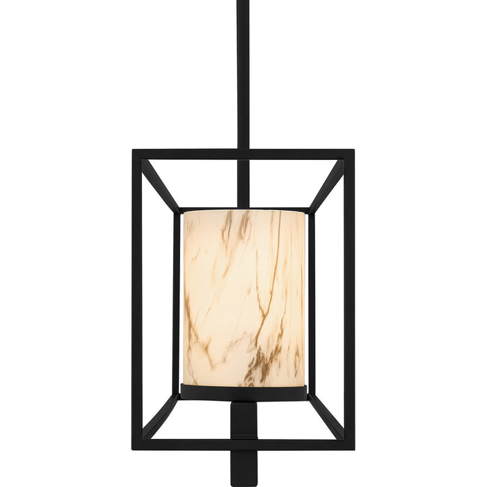 Quoizel - BET542MBK - Five Light Linear Chandelier - Bentley - Matte Black