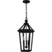 Quoizel - BLV1909MBK - Three Light Outdoor Hanging Lantern - Boulevard - Matte Black