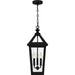 Quoizel - BLV1909MBK - Three Light Outdoor Hanging Lantern - Boulevard - Matte Black