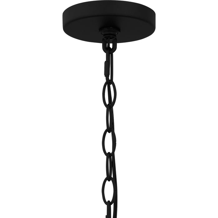 Quoizel - BLV1909MBK - Three Light Outdoor Hanging Lantern - Boulevard - Matte Black