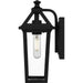 Quoizel - BLV8406MBK - One Light Outdoor Wall Mount - Boulevard - Matte Black