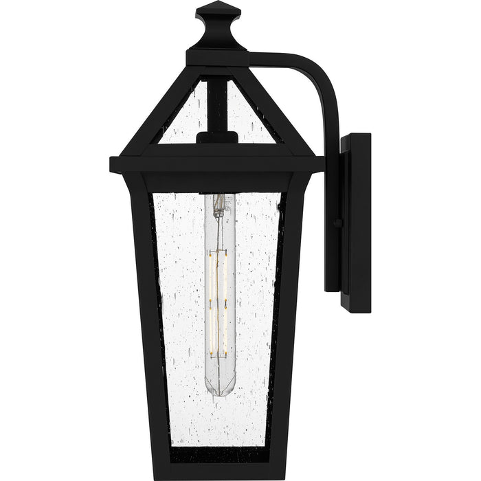 Quoizel - BLV8408MBK - One Light Outdoor Wall Mount - Boulevard - Matte Black