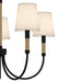 Quoizel - BYL5025MBK - Five Light Chandelier - Bayside - Matte Black