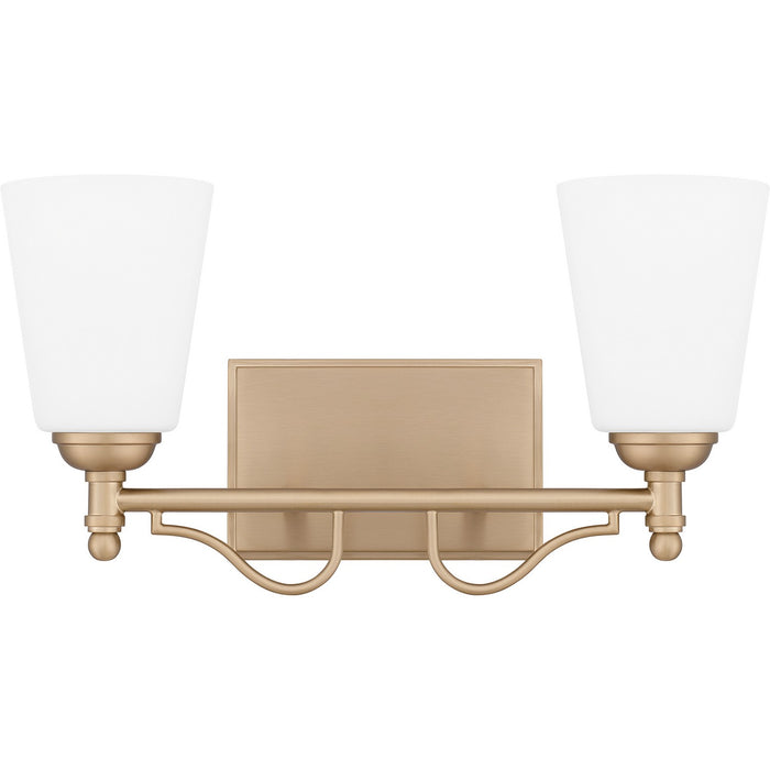 Quoizel - ESR8616BGD - Two Light Bath - Esther - Bronze Gold