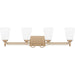 Quoizel - ESR8632BGD - Four Light Bath - Esther - Bronze Gold