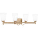 Quoizel - ESR8632BGD - Four Light Bath - Esther - Bronze Gold