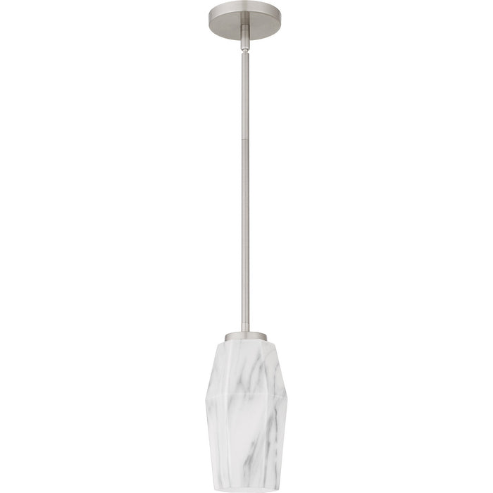 Quoizel - FOG1505BN - One Light Mini Pendant - Fogel - Brushed Nickel