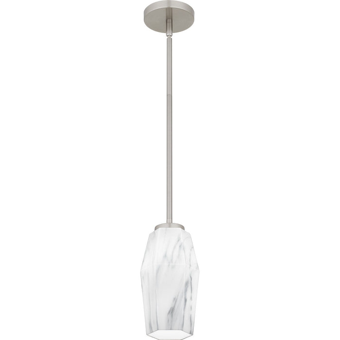 Quoizel - FOG1505BN - One Light Mini Pendant - Fogel - Brushed Nickel