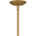 Quoizel - KMB5030BWS - Five Light Chandelier - Kimberly - Brushed Weathered Brass