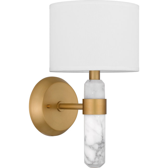 Quoizel - KMB8707BWS - One Light Wall Sconce - Kimberly - Brushed Weathered Brass