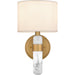 Quoizel - KMB8707BWS - One Light Wall Sconce - Kimberly - Brushed Weathered Brass