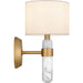 Quoizel - KMB8707BWS - One Light Wall Sconce - Kimberly - Brushed Weathered Brass