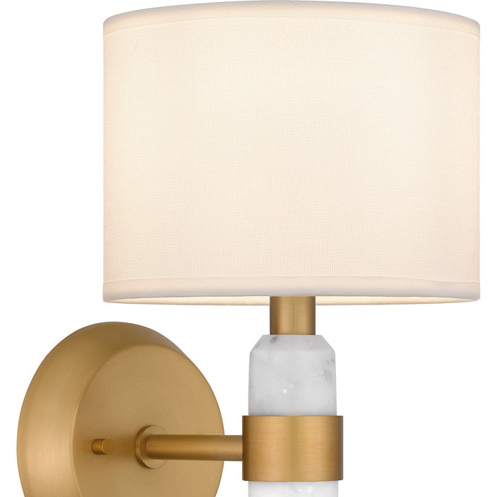 Quoizel - KMB8707BWS - One Light Wall Sconce - Kimberly - Brushed Weathered Brass