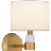 Quoizel - KMB8707BWS - One Light Wall Sconce - Kimberly - Brushed Weathered Brass