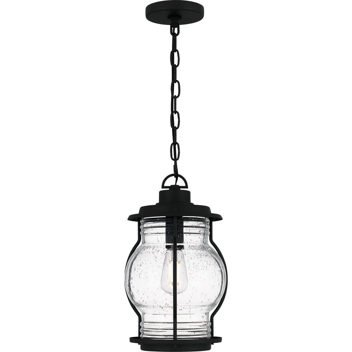 Quoizel - LHR1909EK - One Light Outdoor Wall Mount - Luther - Earth Black