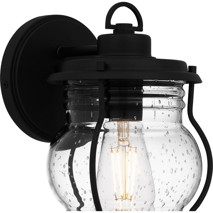 Quoizel - LHR8406EK - One Light Outdoor Wall Mount - Luther - Earth Black