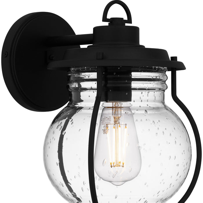 Quoizel - LHR8407EK - One Light Outdoor Wall Mount - Luther - Earth Black