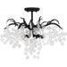 Quoizel - MAP1720EK - Four Light Semi Flush Mount - Maple - Earth Black