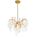 Quoizel - MAP2820GFL - Four Light Pendant - Maple - Gold Leaf