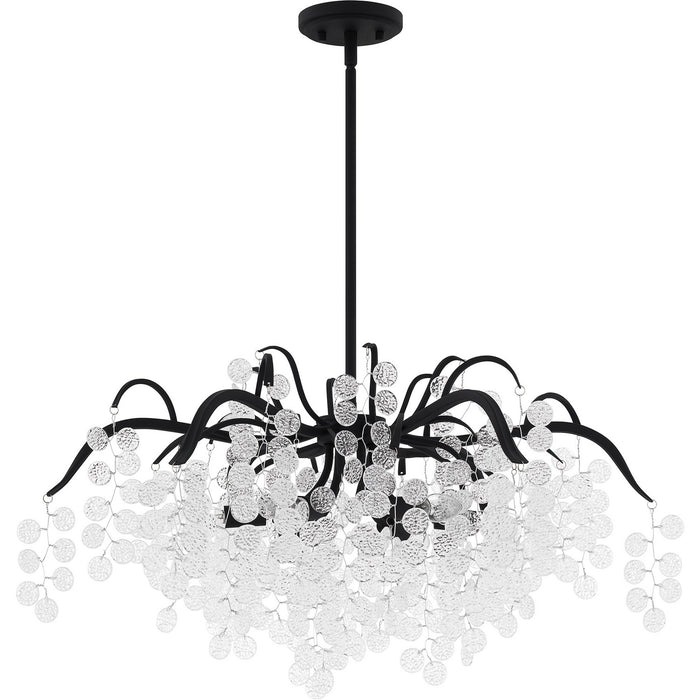 Quoizel - MAP5028EK - Six Light Chandelier - Maple - Earth Black